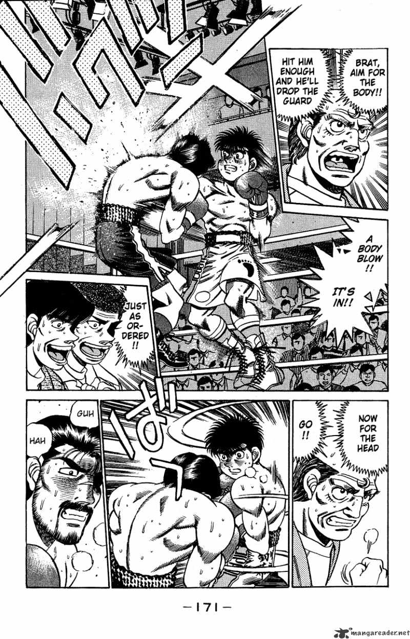 Hajime no Ippo: Fighting Spirit, Chapter 187 image 11